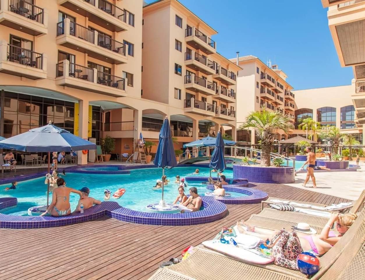 Apto Pes Na Areia Em Hotel Jurere Beach Jurere Internacional Florianopolis Ngoại thất bức ảnh