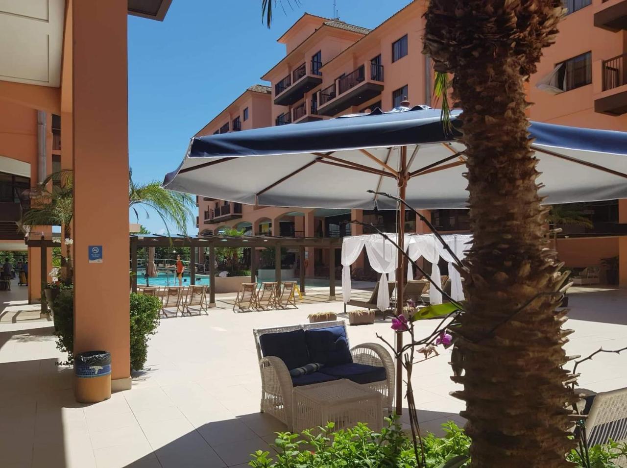 Apto Pes Na Areia Em Hotel Jurere Beach Jurere Internacional Florianopolis Ngoại thất bức ảnh