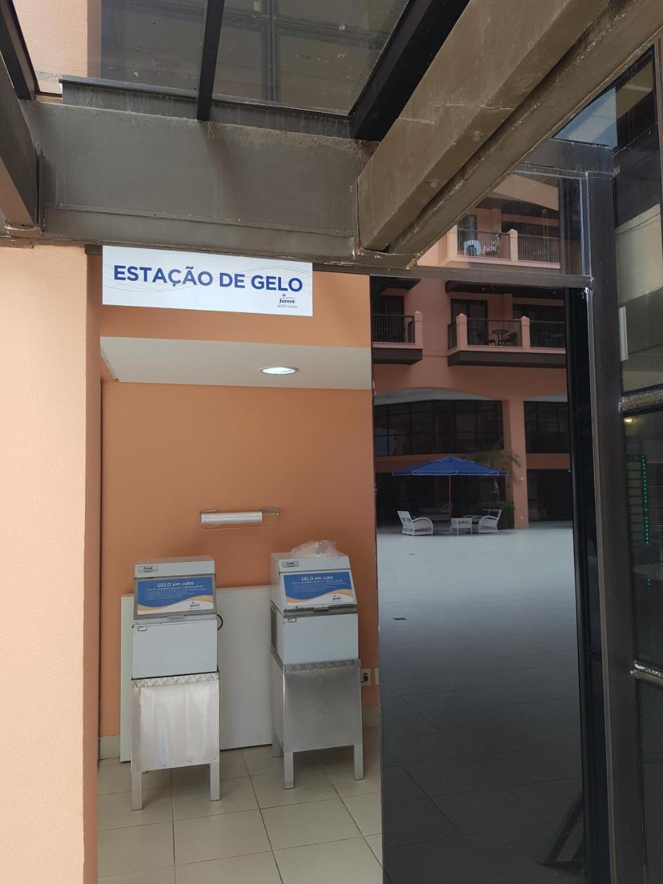 Apto Pes Na Areia Em Hotel Jurere Beach Jurere Internacional Florianopolis Ngoại thất bức ảnh